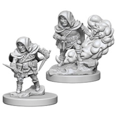 D&D Nolzur's Marvelous Unpainted Minis: Halfling Male Rogues (pack of 2)